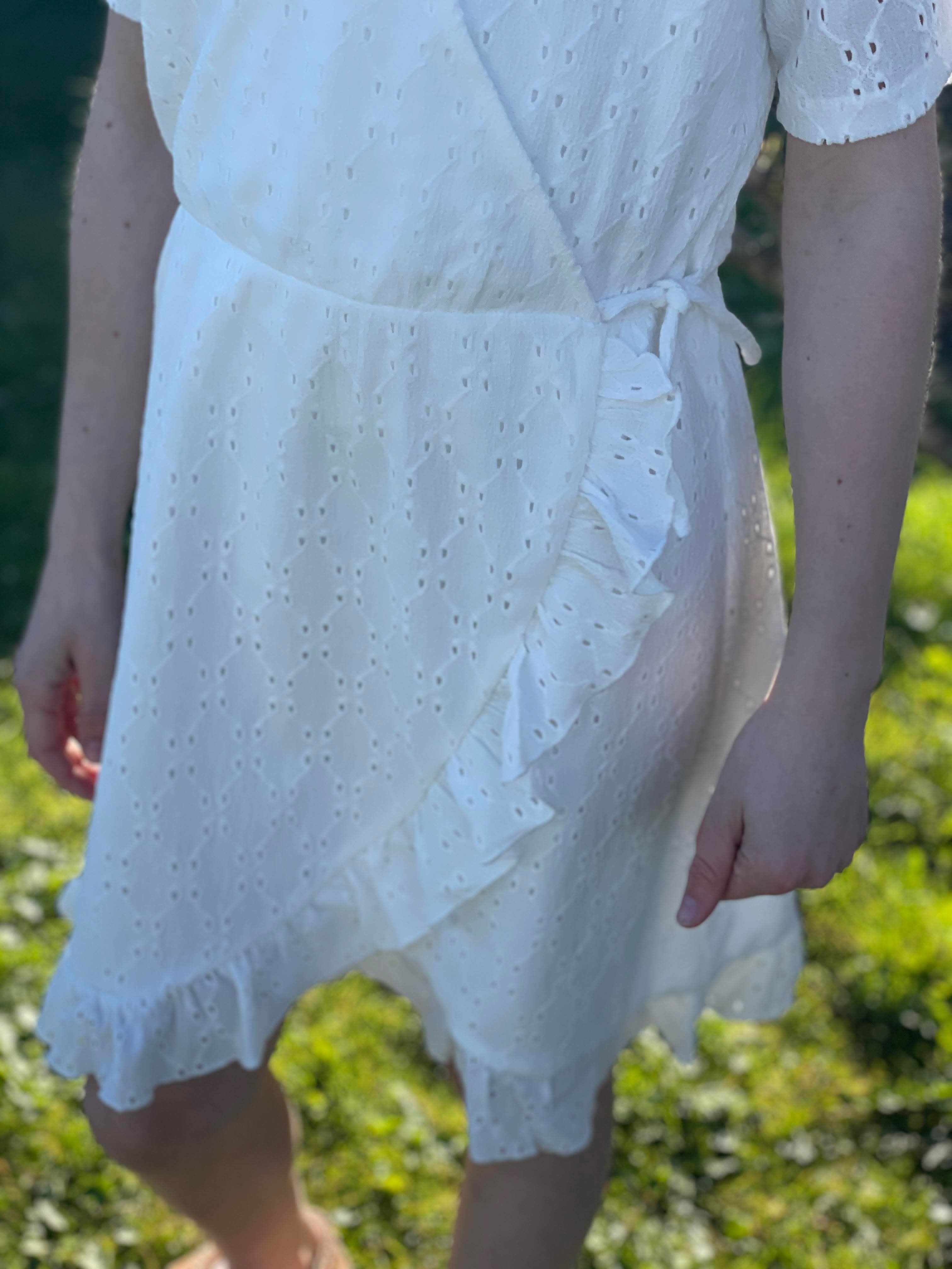 VMLACELY Short Dress - Snow White